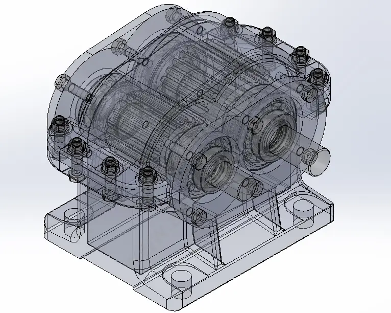 solidworks装配图如何快速更改零部件透明度 - 周站长solidworks
