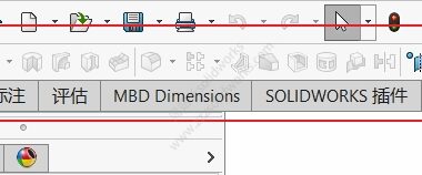 solidworks工具栏图标不显示文字了，变小了怎么变大？